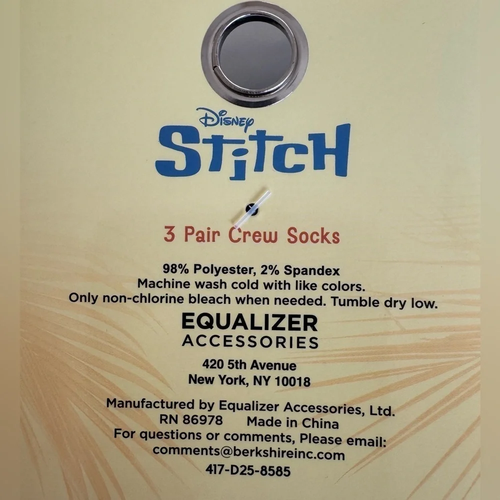 Disney stitch mens